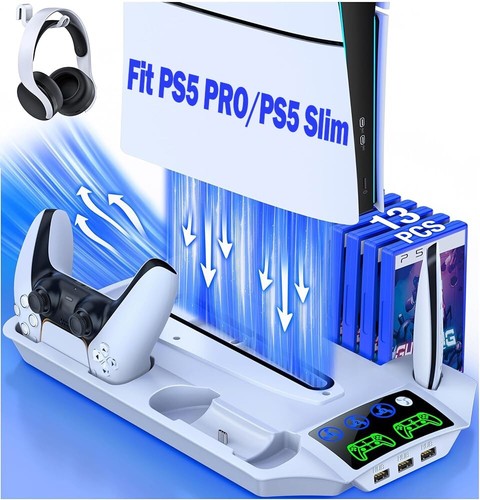 Ps5 pro slim stand - stand, cooling
