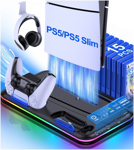 Ps5 slim controller charger - slim,
